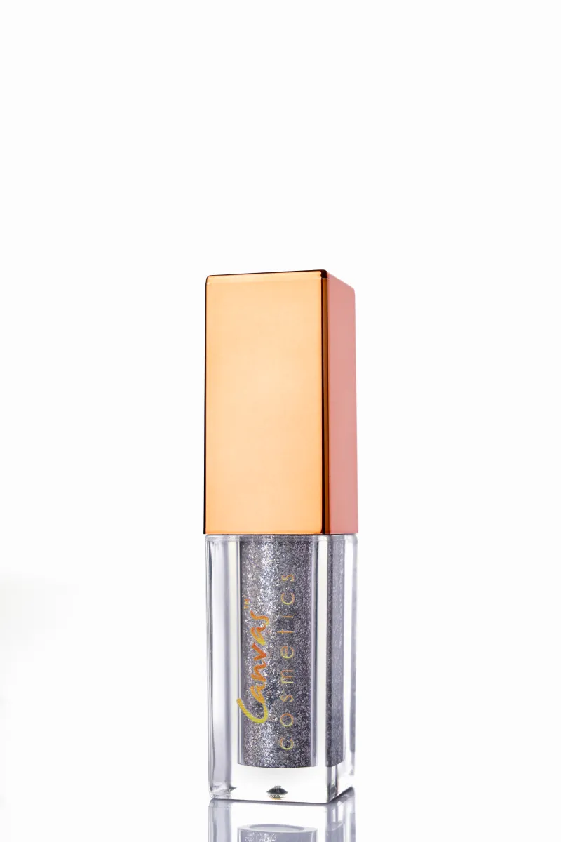 Silver Liquid Glitter Eyeshadow